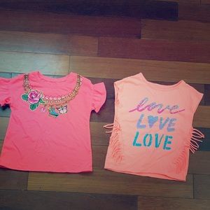 Super cute tees!! 💕❣️💖💘